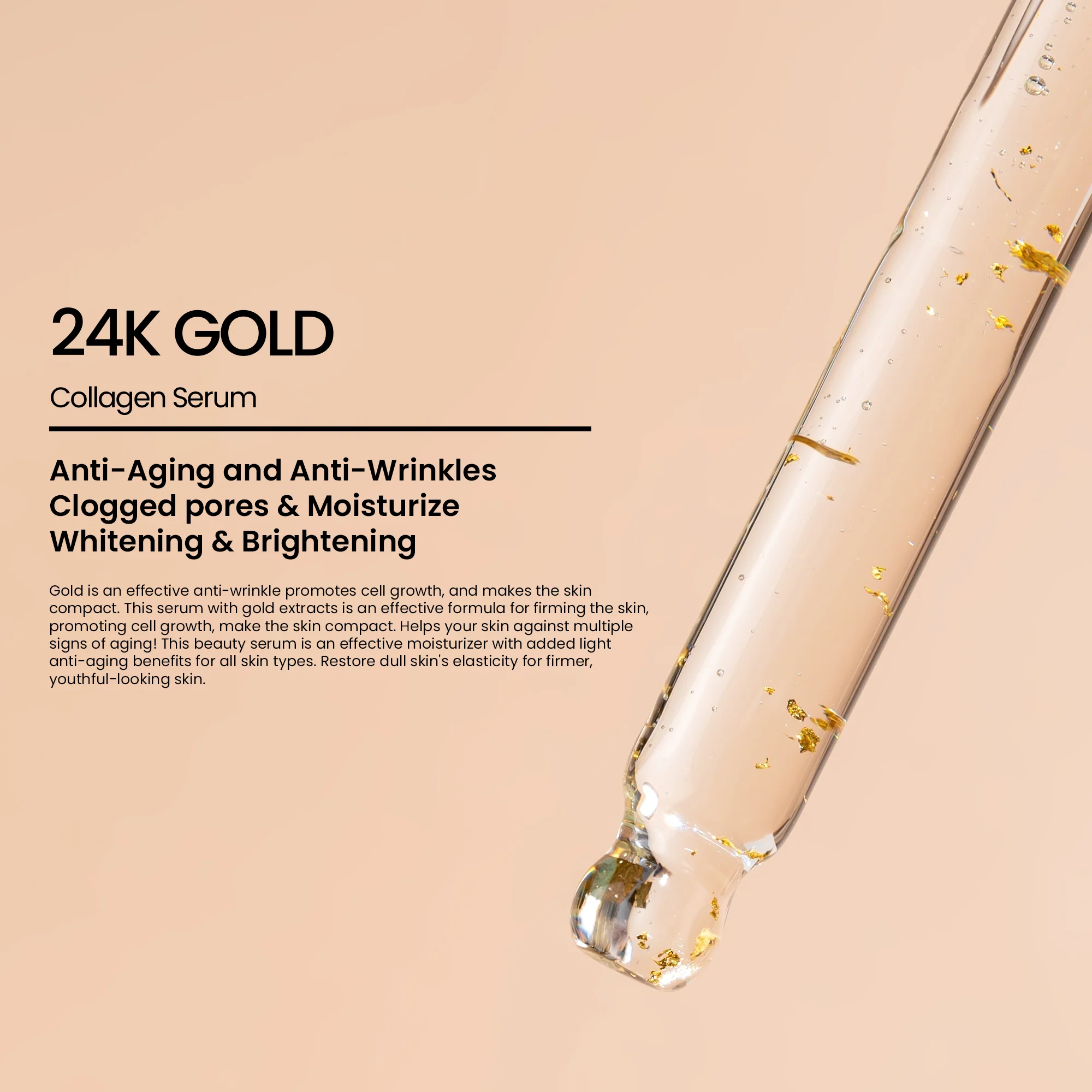 24k Gold Face Serum 30ml - Image 3