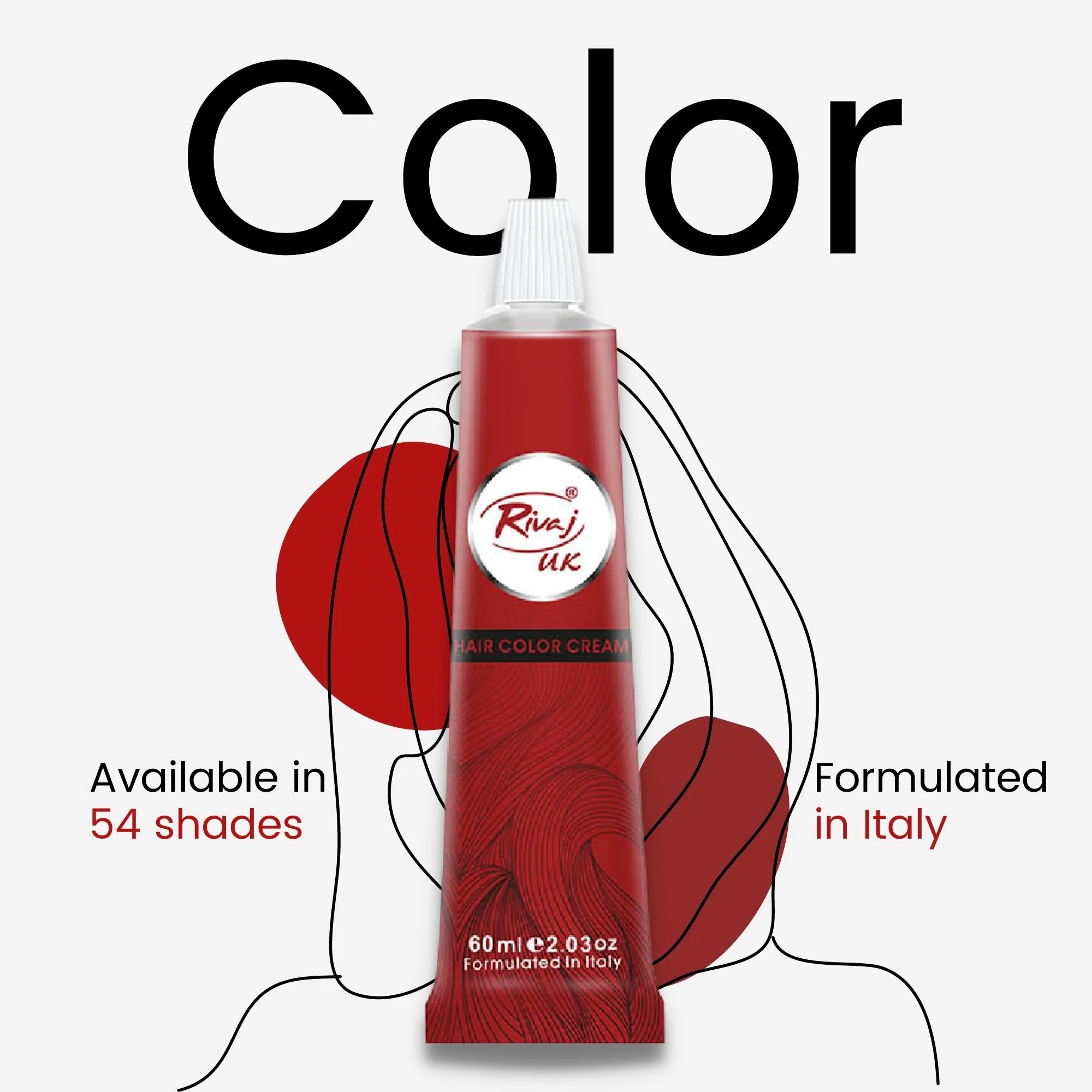 Hair Color Cream 60ml - Image 3