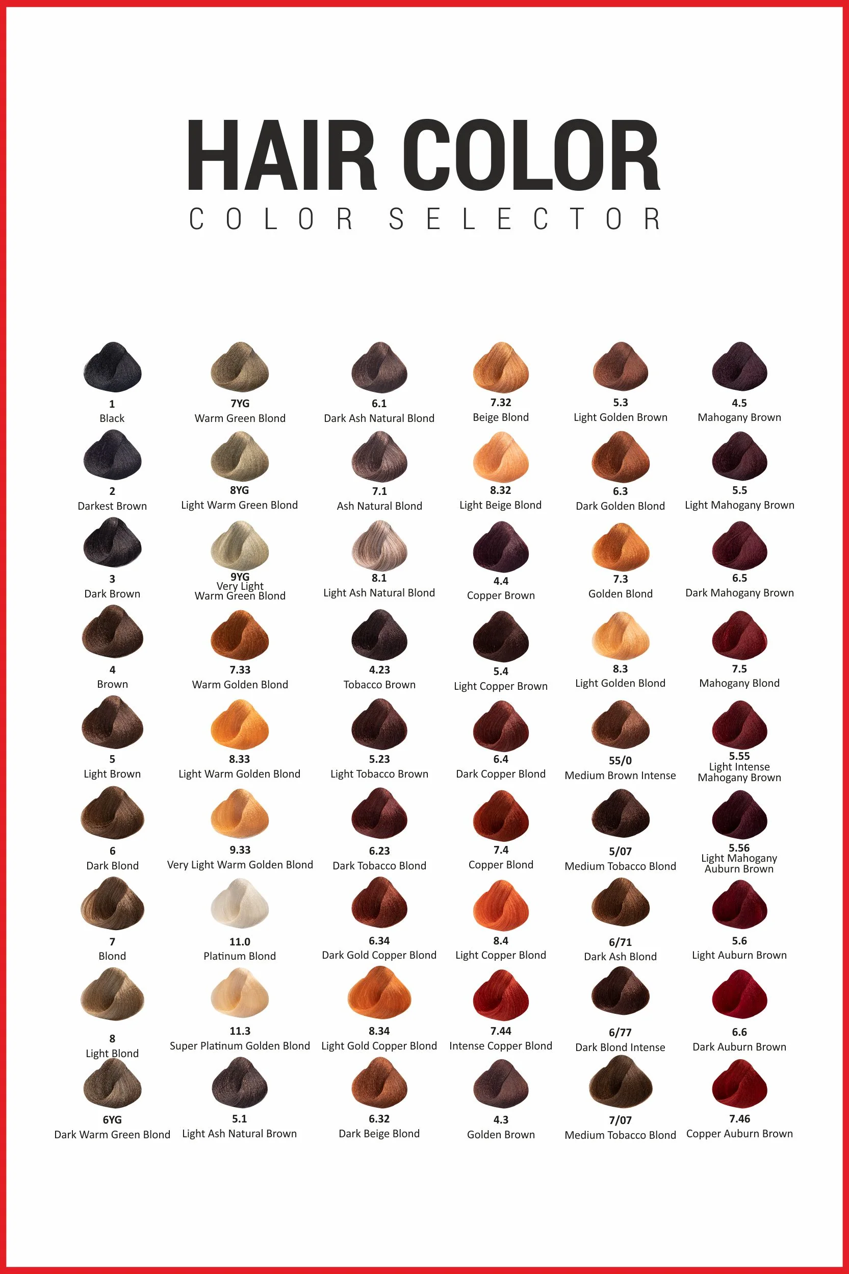 Hair Color Cream 60ml - Image 6