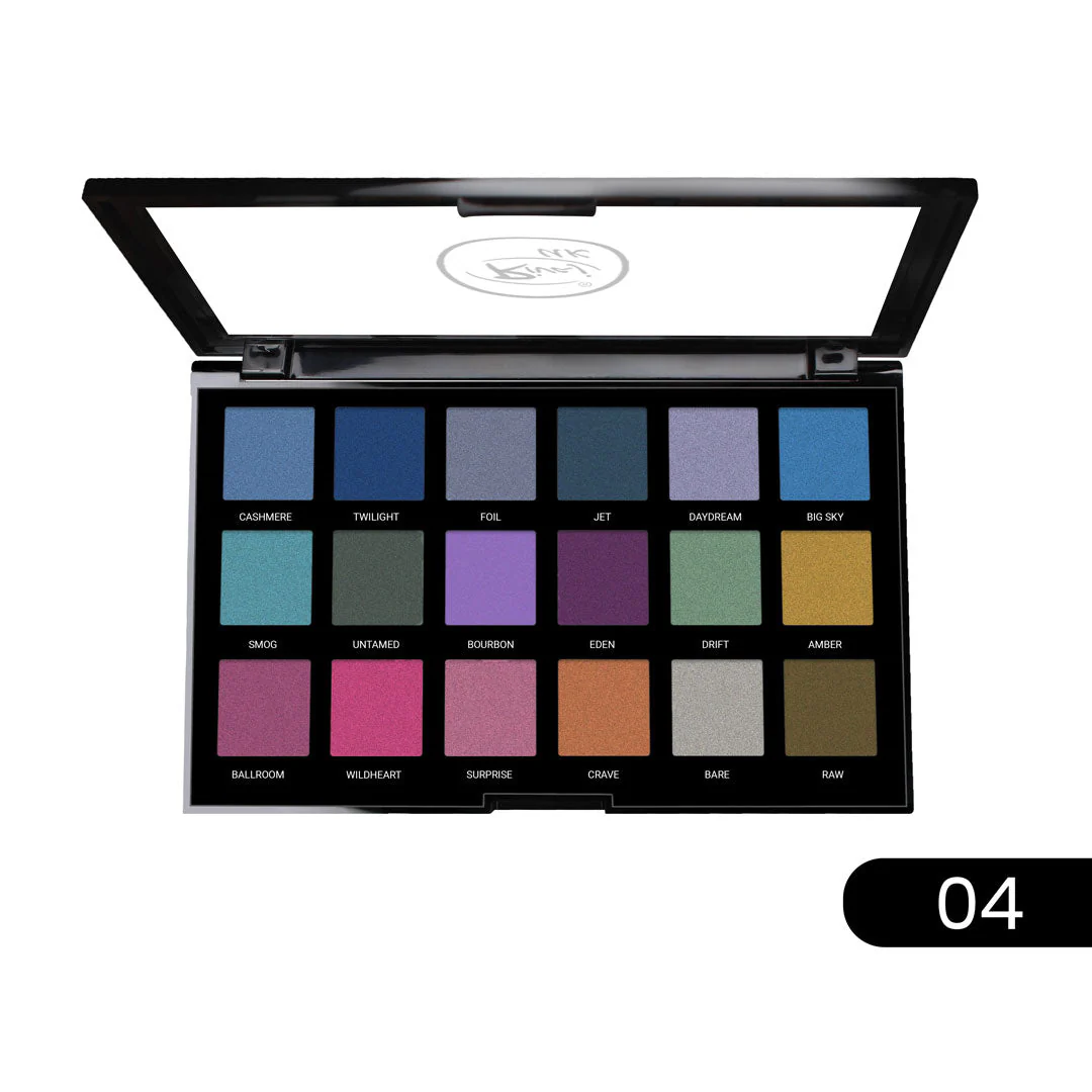 HD Flawless 18 in 1 Eyeshadow Palette - Image 4