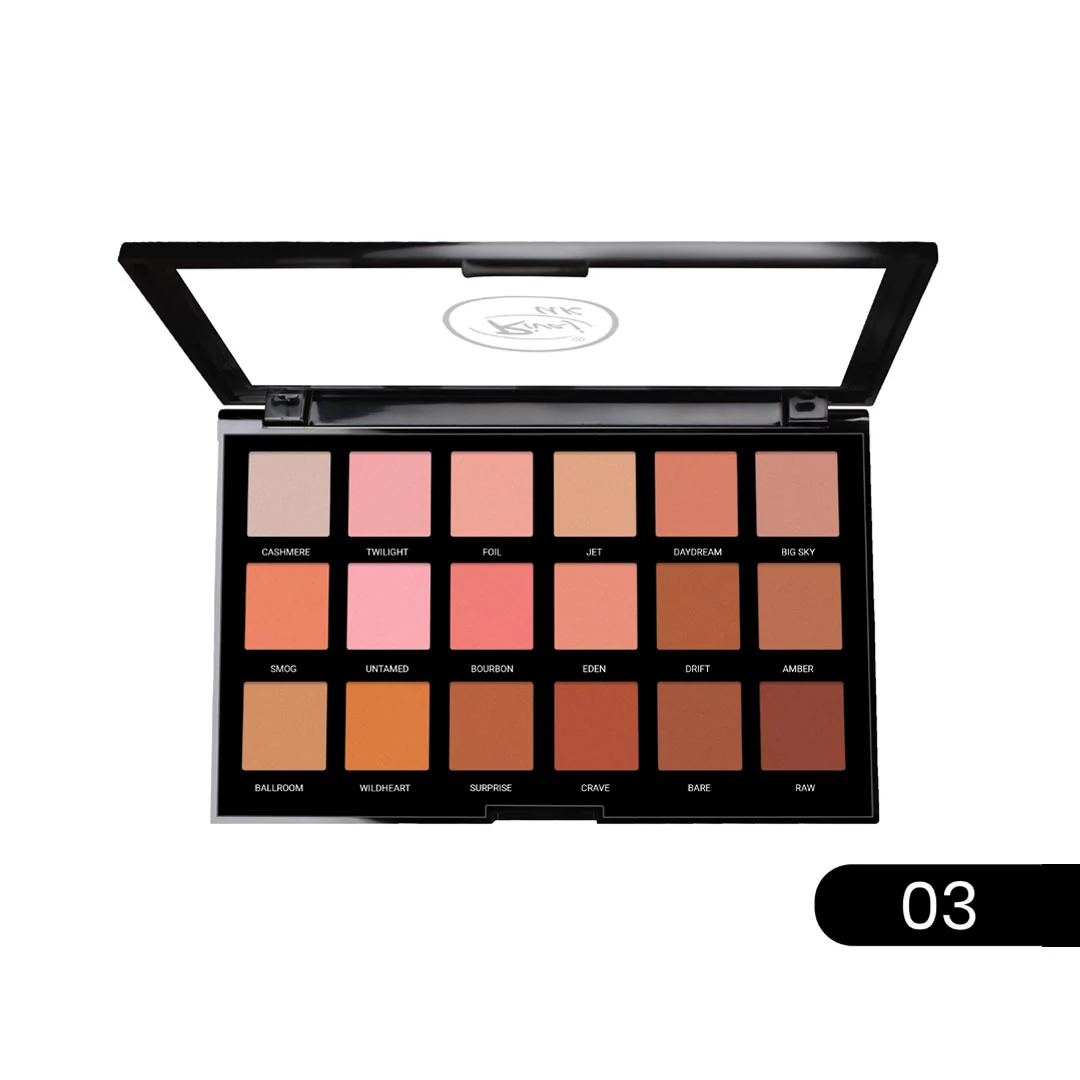 HD Flawless 18 in 1 Eyeshadow Palette - Image 5