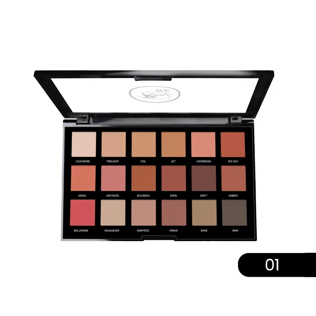 HD Flawless 18 in 1 Eyeshadow Palette - Image 6