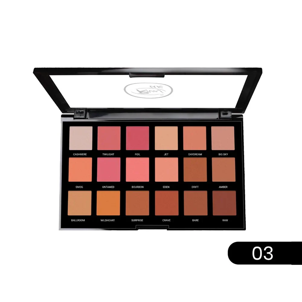 HD Flawless 18 in 1 Eyeshadow Palette - Image 7