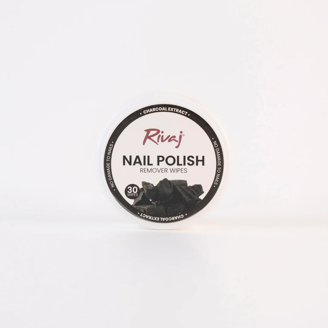 Nail Polish Remover Wipes - Charcoal Extract - Image 2