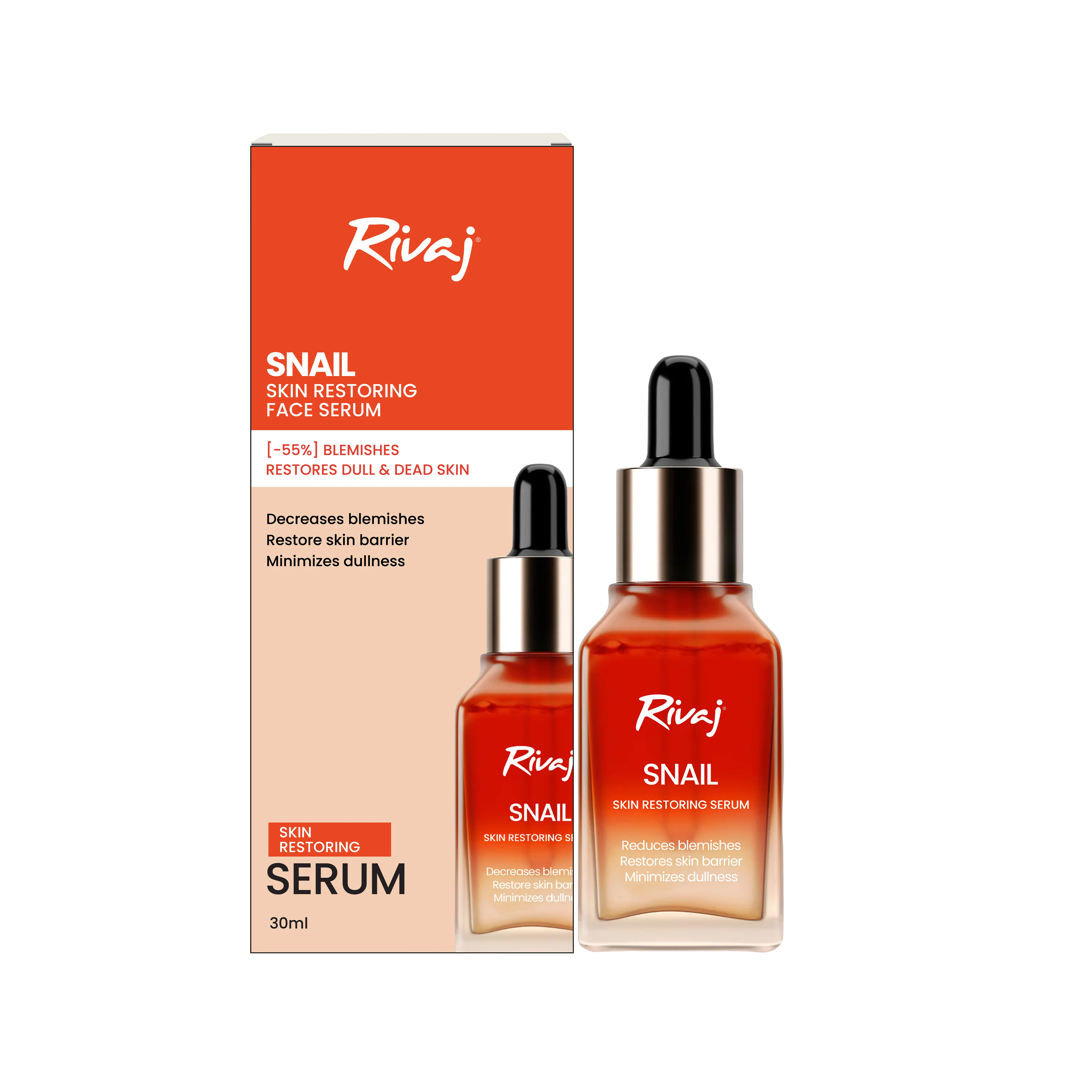 Snail Skin Restoring Face Serum 30ml - Image 2