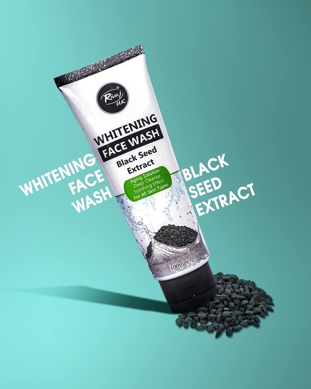 Black Seed Extract Whitening Face Wash 100ml - Image 2